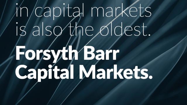 Forsyth Barr Capital Markets now open for business