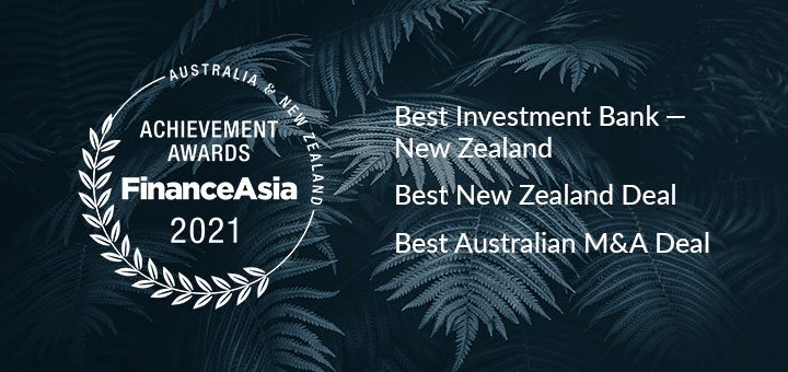 Three wins for Forsyth Barr at FinanceAsia Awards